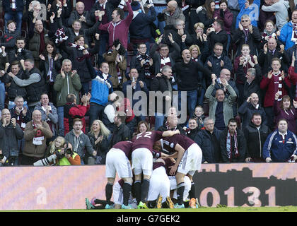 Championnat de soccer - SPFL - Coeur de Midlothian v Rangers Murrayfield - Banque D'Images