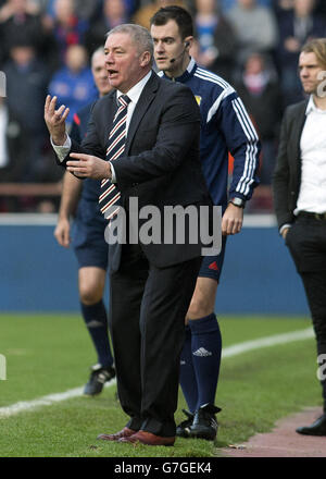 Championnat de soccer - SPFL - Coeur de Midlothian v Rangers Murrayfield - Banque D'Images