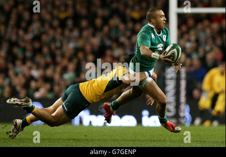 Rugby Union - Série 2014 Guinness - Irlande v Australie - Aviva Stadium Banque D'Images