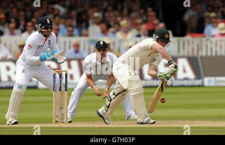 Cricket - Deuxième Investec Cendres Test - Angleterre v Australie - Jour 4 - le Seigneur Banque D'Images