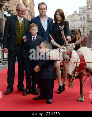 Obtenez Santa premiere - Londres Banque D'Images