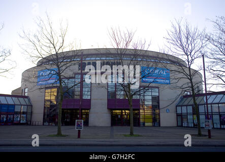 Snooker - Corail 2014 Championnat du Royaume-Uni - Jour 8 - Barbican Centre Banque D'Images