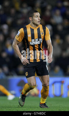 Soccer - Barclays Premier League - Hull City / West Bromwich Albion - KC Stadium. Jake Livermore de Hull City Banque D'Images