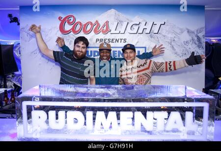 Coors Light Ice Bar Banque D'Images