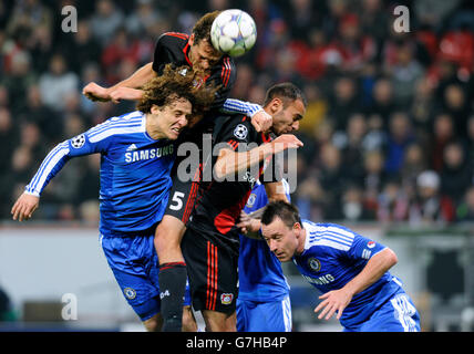 Ligue des Champions, le Bayer Leverkusen - Chelsea F.C. 2:1, BayArena, Leverkusen, Rhénanie du Nord-Westphalie Banque D'Images