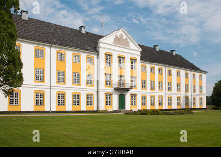 Schloss Augustenburg, Fåborg, Château de l'île de Als, Flensburg, le Danemark, l'Europe du Sud Banque D'Images
