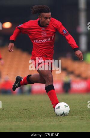 Soccer - Nationwide League Division One - Port Vale / Queens Park Rangers. Trevor Sinclair, Queens Park Rangers Banque D'Images