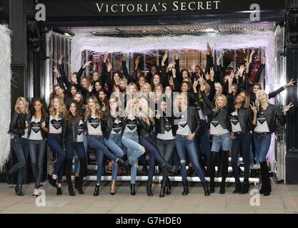 Victoria's Secret Photocall - Londres Banque D'Images