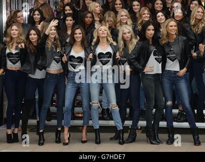 Victoria's Secret Photocall - Londres Banque D'Images