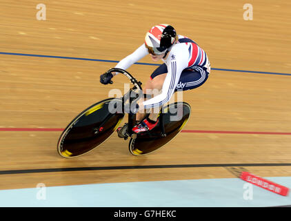 Cyclisme - Coupe du Monde de Cyclisme sur Piste UCI - Jour deux - Lee Valley Velopark Banque D'Images