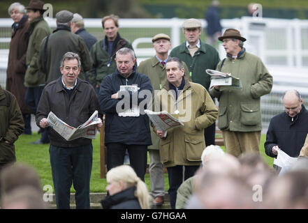 Les courses de chevaux - Tingle Creek vendredi - Sandown Park Banque D'Images