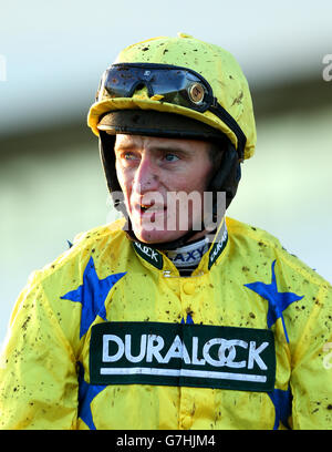 Jockey Daryl Jacob à l'hippodrome de Doncaster, Doncaster. APPUYEZ SUR ASSOCIATION photo. Date de la photo: Samedi 13 décembre 2014. Voir PA Story RACING Doncaster. Le crédit photo devrait se lire comme suit : Simon Cooper/PA Wire Banque D'Images