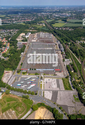 Vue aérienne, Adam OPEL AG, l'usine Opel de Bochum, Bochum Langendreer II, Ruhr, Rhénanie du Nord-Westphalie, Allemagne, Europe, antenne Banque D'Images