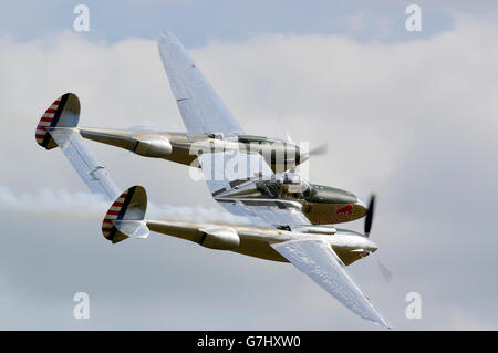 Red Bull, Lockheed P-38 Lightning Banque D'Images