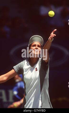 Tennis, Ford Australian Open. Mary Joe Fernandez Banque D'Images