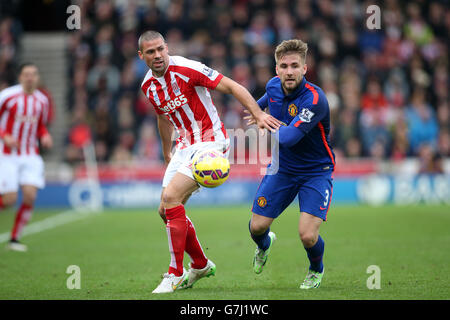 Soccer - Barclays Premier League - Stoke City v Manchester United - Britannia Stadium Banque D'Images