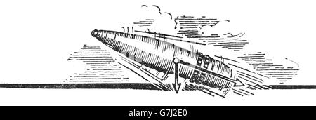 L'artillerie de la DEUXIÈME GUERRE MONDIALE, L'illustration de livre soviétique datée 1953 Banque D'Images