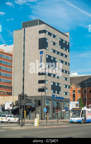 Le Travelodge Liverpool Royaume-uni Strand Banque D'Images