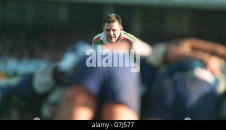 Rugby Union ...Pilkington Cup ... Baignoire v Leicester Banque D'Images