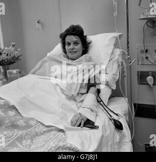 Catastrophes naturelles et accidents - Tube Moorgate Crash - Londres - 1975 Banque D'Images