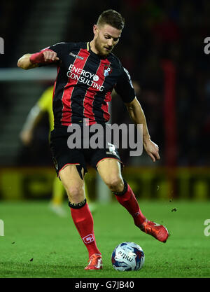 Football - Capital One Cup - quart de finale - AFC Bournemouth / Liverpool - Goldsands Stadium. Simon Francis, AFC Bournemouth Banque D'Images