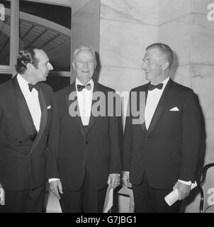 Politique - l'Ambassadeur John Freeman - Pilgrim's Society Le dîner - Savoy Hotel, Londres Banque D'Images