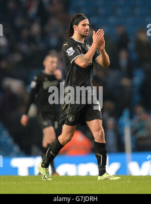 Soccer - Barclays Premier League - Manchester City v Burnley - Etihad Stadium Banque D'Images