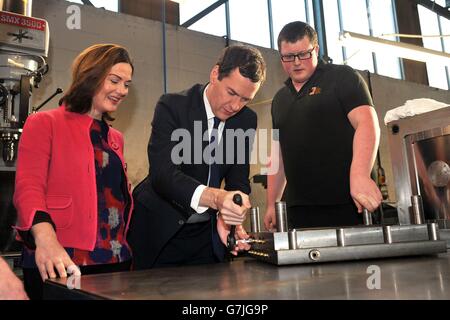 Osborne visite à Shropshire Banque D'Images