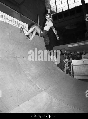 Planche à roulettes - 1978 Skateboard Show - Horticultural Hall, Westminster, London Banque D'Images