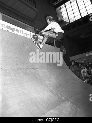 Planche à roulettes - 1978 Skateboard Show - Horticultural Hall, Westminster, London Banque D'Images