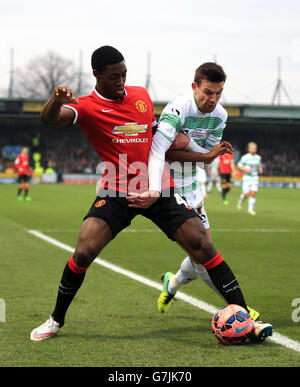 Football - FA Cup - Troisième round - Yeovil Town v Manchester United - Huish Park Banque D'Images