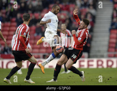 Football - FA Cup - Troisième round - Sunderland v Leeds United - Stade de la lumière Banque D'Images