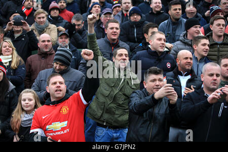 Football - FA Cup - Troisième round - Yeovil Town v Manchester United - Huish Park Banque D'Images