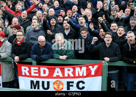 Football - FA Cup - Troisième round - Yeovil Town v Manchester United - Huish Park Banque D'Images