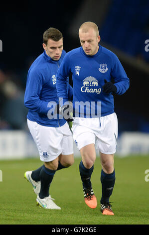 Soccer - Barclays Premier League - Everton v West Bromwich Albion - Goodison Park Banque D'Images