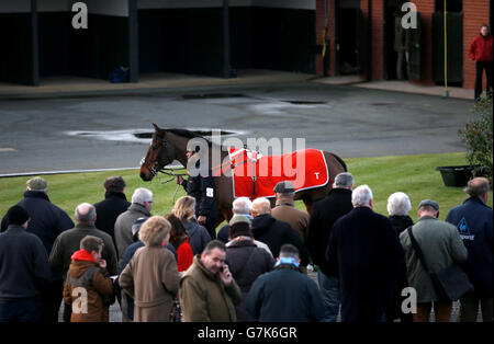 Les courses de chevaux - Betfred Classic Chase 24 - Hippodrome de Warwick Banque D'Images