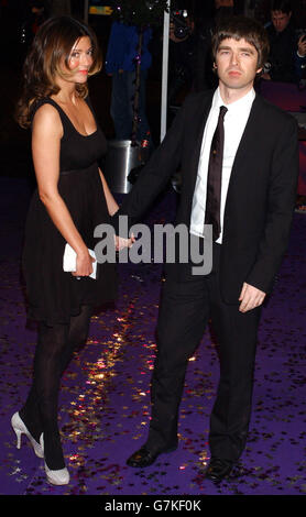 British Comedy Awards 2004 - London Television Studios.Sara MacDonald et Noel Gallagher. Banque D'Images