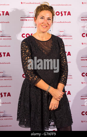 Jenny Colgan arrive aux Costa Book Awards 2015 à Quaglino's, Londres. APPUYEZ SUR ASSOCIATION photo. Date de la photo: Mardi 27 janvier 2015. Le crédit photo devrait se lire comme suit : Dominic Lipinski/PA Wire Banque D'Images