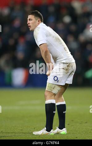 Rugby Union - match amical - Irish Wolfhounds v Angleterre Saxons - Irish Independent Park Banque D'Images