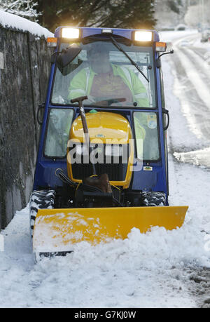 Météo d'hiver jan 13 2015 Banque D'Images