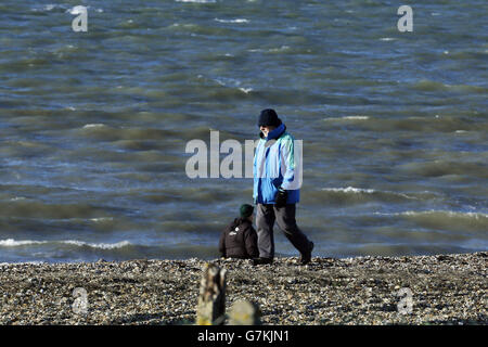 Météo d'hiver jan 14 2015 Banque D'Images