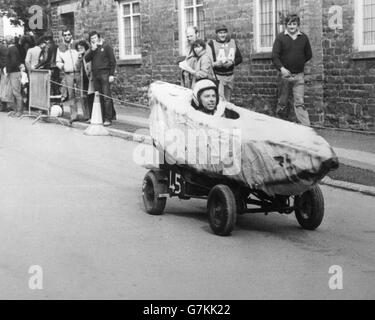 Grand Prix de boîtes à savon - Nord de l'Angleterre Banque D'Images