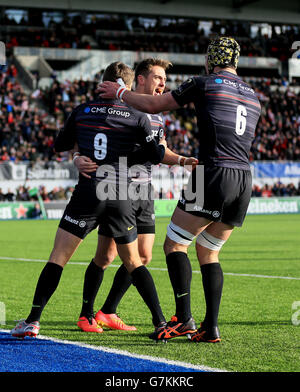 Rugby Union - European Rugby Champions Cup - Pool 1 - Saracens v Munster Rugby - Allianz Park Banque D'Images