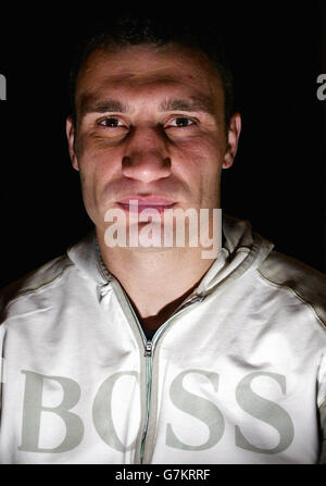 Ukrainian World 'WBC' Heavyweight Boxing Champion Vitali Klitschko. Banque D'Images