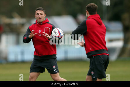 Rugby Union - Angleterre - Session de formation Saxons Lensbury Club Banque D'Images