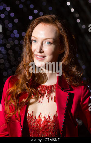 Olivia Grant participe à l'Audi EE British Academy film Awards nominés Party, à Kensington Palace, Londres. Banque D'Images