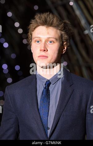 George MacKay participe au Parti nominés des prix du film de l'Académie britannique Audi EE, au Palais de Kensington, à Londres. Banque D'Images