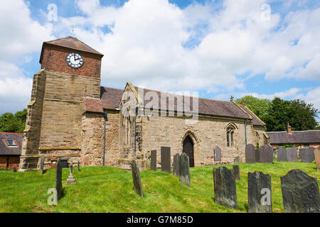 Eglise de Saint James Sutton Cheney Leicestershire UK Banque D'Images