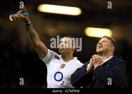 Rugby Union - tournoi des Six Nations 2015 - Pays de Galles v Angleterre - Millennium Stadium Banque D'Images