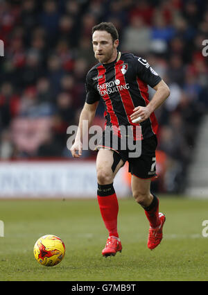 Football - Championnat Sky Bet - AFC Bournemouth / Huddersfield Town - Goldsands Stadium.Marc Pugh, AFC Bournemouth. Banque D'Images